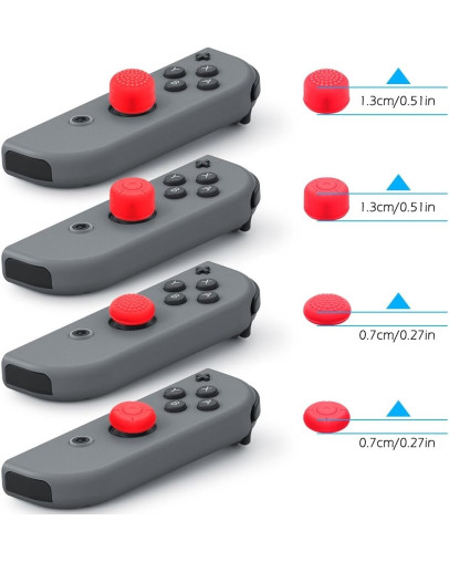 Nintendo Switch Joy-Con štiri rdeče kapice