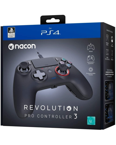 Obnovljen Nacon Revolution Pro 3 žični kontroler za PS4 + 2 leti garancije