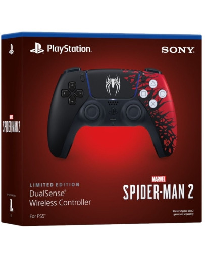 Obnovljen Playstation 5 DualSense kontroler Spider-Man 2 Limited Edition (PS5) + 2 leti garancije Obnovljen Playstation 5 DualSense kontroler Spider-Man 2 Limited Edition (PS5) + 2 leti garancije