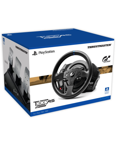 Obnovljen Thrustmaster T300 RS GT dirkalni volan s stopali za PS5 | PS4 | PC + 2 leti garancije