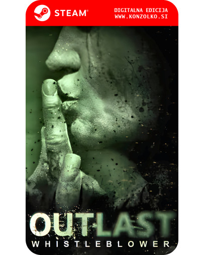 Outlast Whistleblower dodatek za igro - Steam koda brez škatlice (WINDOWS PC)
