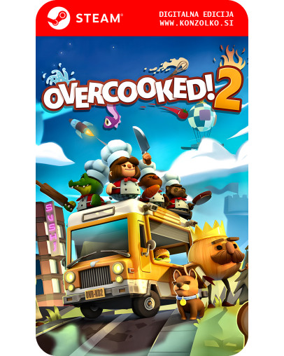 Overcooked 2 Season Pass dodatek za igro - Steam koda brez škatlice (WINDOWS PC)