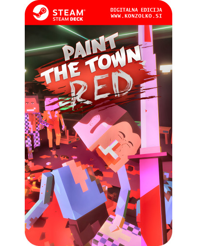 Paint the Town Red - Steam koda brez škatlice (WINDOWS PC | STEAM DECK)