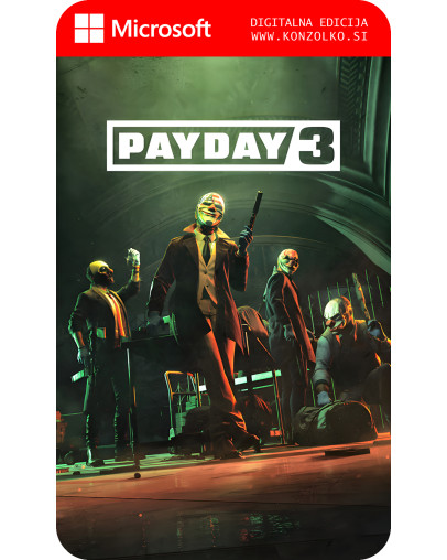 Payday 3 Year 1 Edition - Microsoft Store koda brez škatlice (WINDOWS PC)