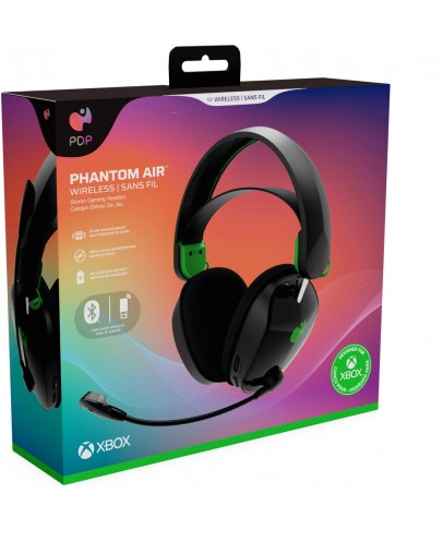PDP brezžične slušalke Phantom Air črne barve za Xbox One & Xbox Series