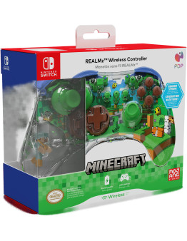 PDP brezžični kontroler REALMz Minecraft Forest Biome za Nintendo Switch