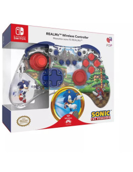 PDP brezžični kontroler REALMz Sonic Green Hill Zone za Nintendo Switch