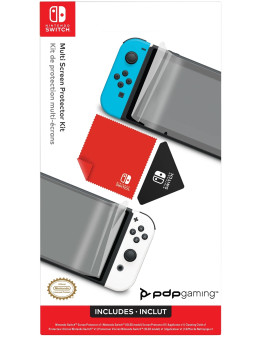PDP komplet za zaščito zaslona za Nintendo Switch & Nintendo Switch OLED