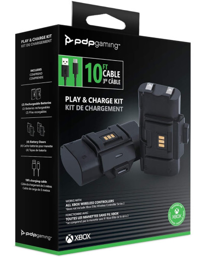 PDP polnilni komplet Play & Charge za Xbox One & Xbox Series