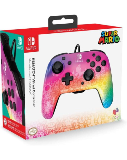PDP Rematch žični kontroler Star Spectrum za Nintendo Switch