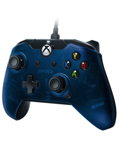 PDP žični igralni plošček v modri barvi za Xbox & PC