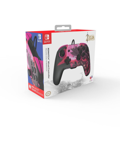 PDP žični kontroler Rematch Calamity Ganon za Nintendo Switch 1 & 2