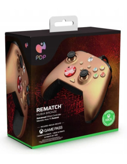 PDP žični kontroler Rematch Nubia Bronze barve za Xbox One & Xbox Series