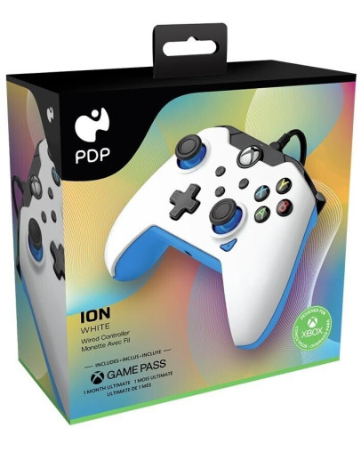 PDP žični kontroler White Ion za Xbox Series & Xbox One & PC