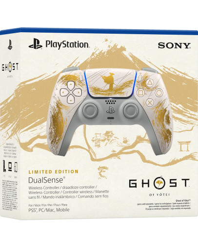 Playstation 5 DualSense v2 Ghost of Yotei Gold Limited Edition Playstation 5 DualSense v2 Ghost of Yotei Gold Limited Edition