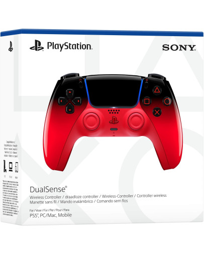 Playstation 5 DualSense v3 kontroler Techno Red