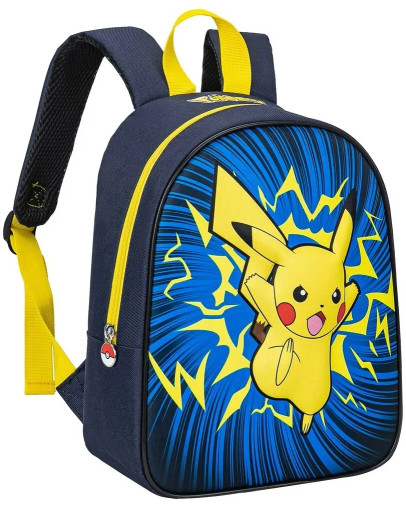 Pokemon 3D otroški nahrbtnik Pikachu 32 cm modre barve Cerda