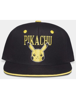 Pokemon Angry Pikachu Snapback kapa Difuzed