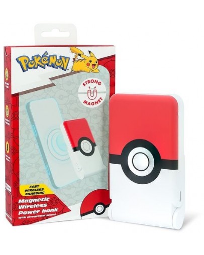 Pokemon magnetna brezžična polnilna baterija v obliki Pokeball žoge za mobilne naprave OTL Pokemon magnetna brezžična polnilna baterija v obliki Pokeball žoge za mobilne naprave OTL