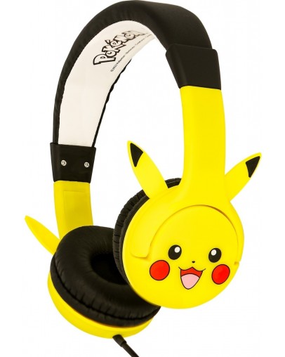 Pokemon otroške žične slušalke Pikachu z gumijastimi ušeski za PS5 & PS4 & Xbox & Switch & PC & mobilne naprave OTL