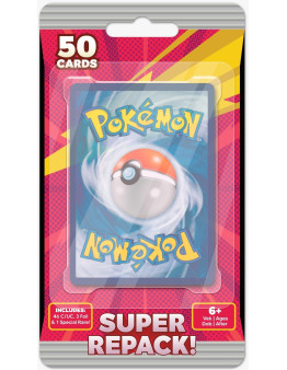 Pokemon TCG Super Repack komplet 50 igralnih kart