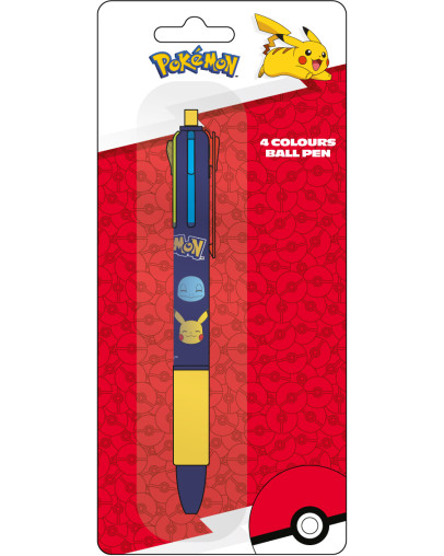 Pokemon večbarvno kemično pisalo Cijep
