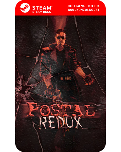 Postal Redux - Steam koda brez škatlice (WINDOWS PC | STEAM DECK)