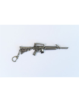 PUBG kovinski obesek za ključe v obliki puške M416