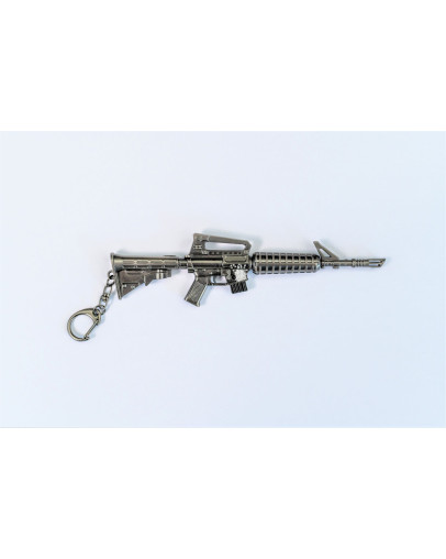 PUBG kovinski obesek za ključe v obliki puške M416