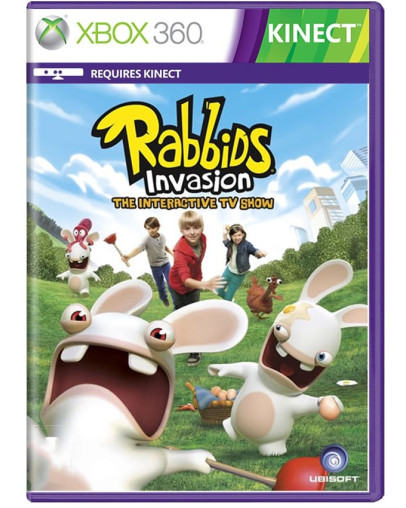Rabbids Invasion The Interactive TV Show (XBOX 360 KINECT)