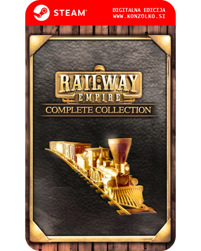 Railway Empire Complete Collection - Steam koda brez škatlice (WINDOWS PC)