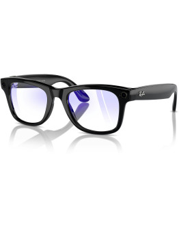 Ray-Ban Meta Wayfarer Gen 1 pametna očala velikost L v sijoči črni barvi