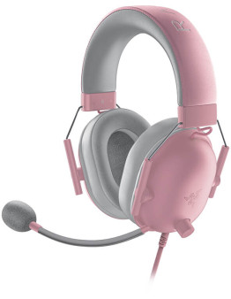 Razer BlackShark V2 X žične slušalke roza barve