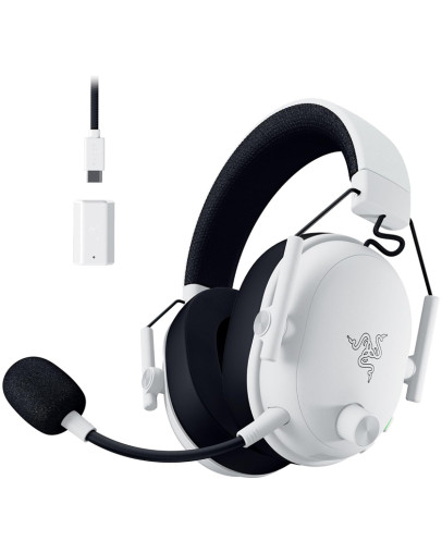 Razer BlackShark V3 žične slušalke bele barve