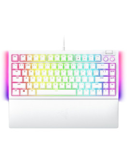 Razer BlackWidow V4 75% US-SLO žična tipkovnica bele barve