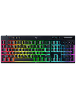 Razer BlackWidow V4 Low-profile HyperSpeed brezžična US-SLO tipkovnica z zelenimi stikali