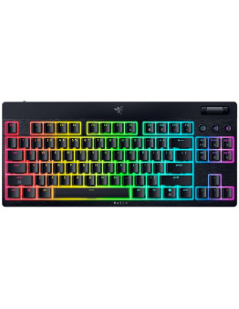 Razer BlackWidow V4 Low-profile Tenkeyless HyperSpeed brezžična US-SLO tipkovnica z zelenimi stikali