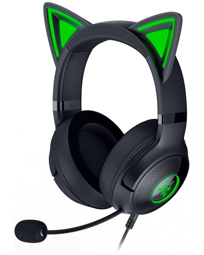 Razer Kraken Kitty V2 žične USB slušalke črne barve