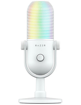 Razer Seiren V3 Chroma mikrofon bele barve