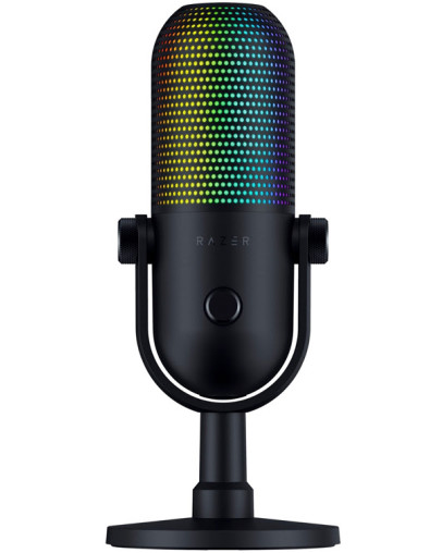 Razer Seiren V3 Chroma mikrofon črne barve