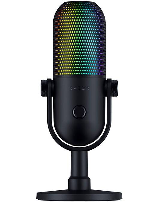 Razer Seiren V3 Chroma mikrofon črne barve