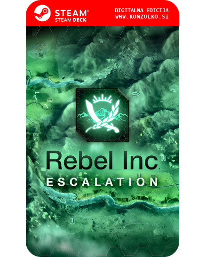Rebel Inc Escalation - Steam koda brez škatlice (WINDOWS PC | STEAM DECK)