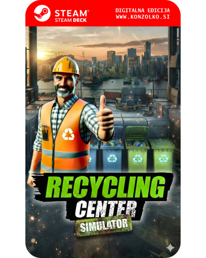 Recycling Center Simulator - Steam koda brez škatlice (WINDOWS PC | STEAM DECK)