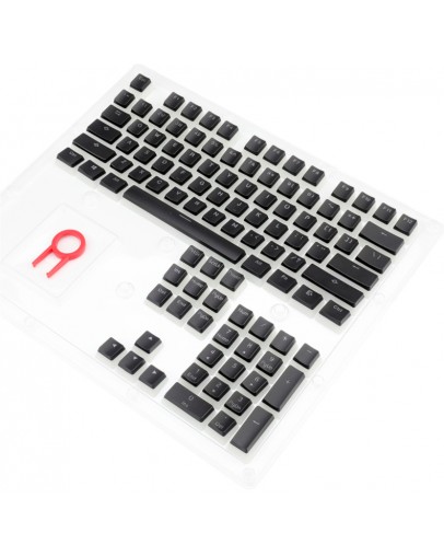 Redragon A130 Scarab PBT pokrovčki za tipke črne barve Redragon A130 Scarab PBT pokrovčki za tipke črne barve