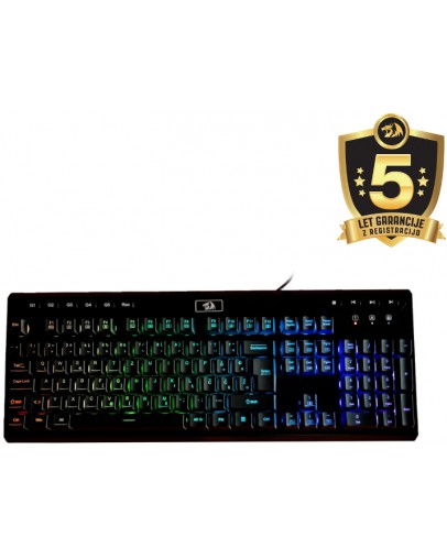 Redragon Aditya K513 RGB žična membranska tipkovnica s slovenskimi znaki