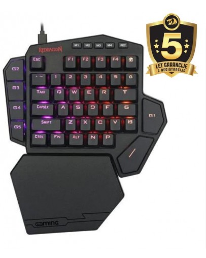 Redragon Diti Elite K585 brezžična mehanska tipkovnica z rjavimi stikali