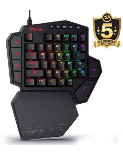 Redragon Diti K585 RGB enoročna mehanska tipkovnica Redragon Diti K585 RGB enoročna mehanska tipkovnica