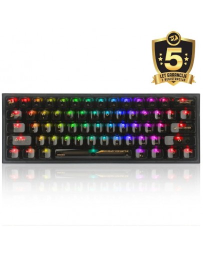 Redragon K617 Fizz CTB RGB žična mehanska tipkovnica