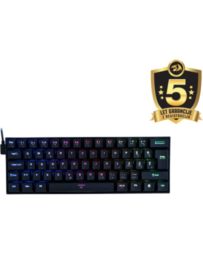 Redragon K630 Dragonborn RGB mehanska tipkovnica s slovenskimi znaki