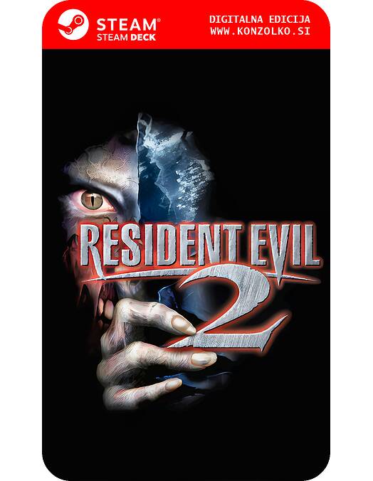 Resident Evil 2 Biohazard RE2 - Steam koda brez škatlice (WINDOWS PC | STEAM DECK)
